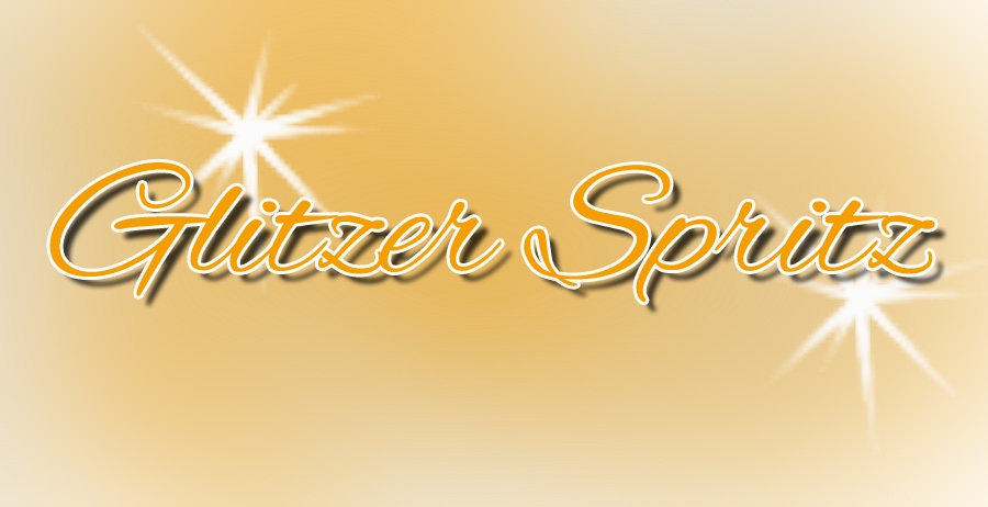 Glitzer Spritz